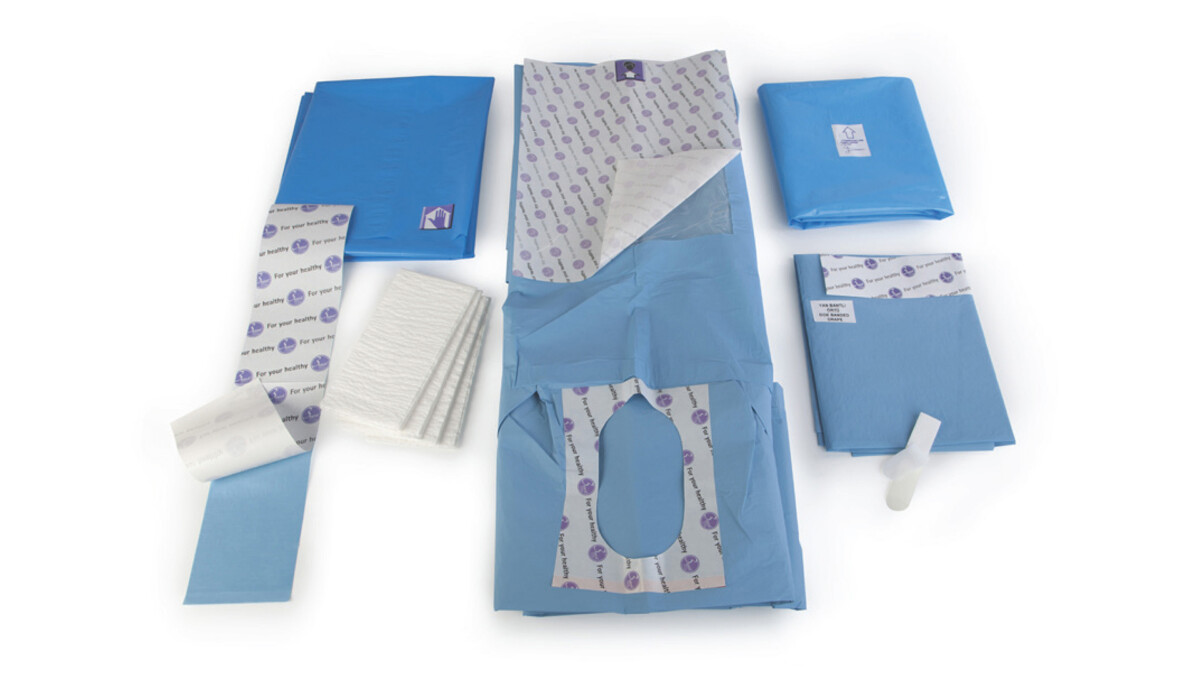 Disposable Sterile Laparoscopic Pelviscopy Pack - 3Teks Medical Textile